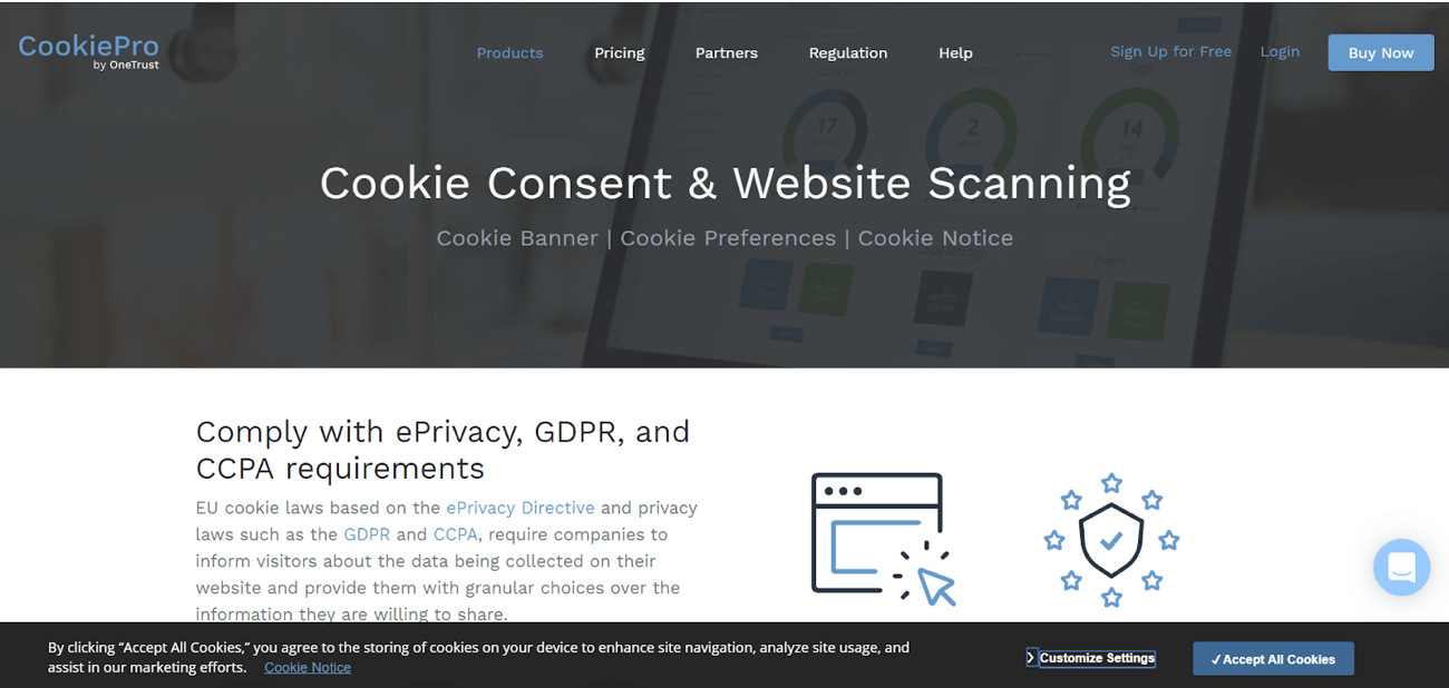 Cookie Consent Website Scanning