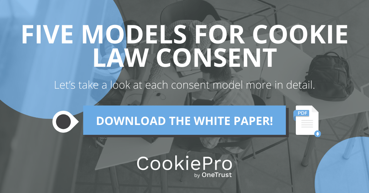 Five models of cookie consent